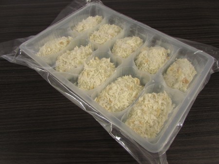 広島産ジャンボかきフライ400g(10個)×2パック・手作りジャンボ牡蠣餃子350g(10個)×1パック　セット
